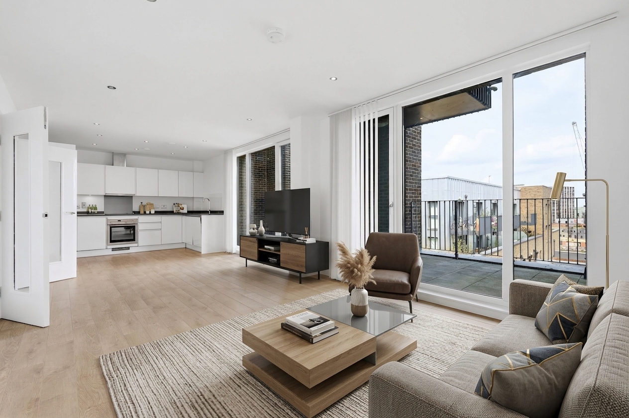 3 bedroom apartment for sale, Bolinder Way, London, E3, photo 2