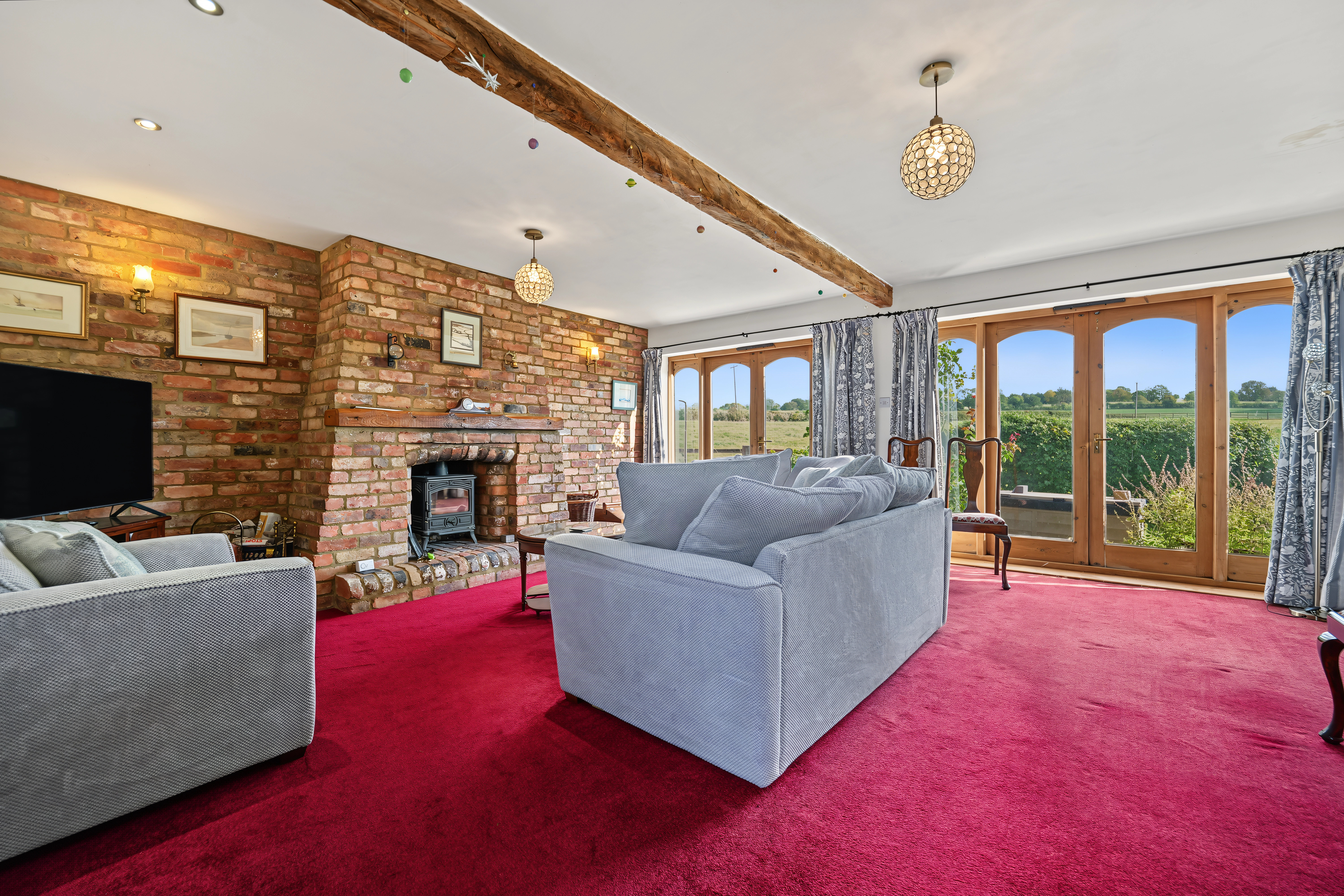 4 bedroom detached barn conversion for sale, Long Barn Sutton Lane, Market Harborough, LE16