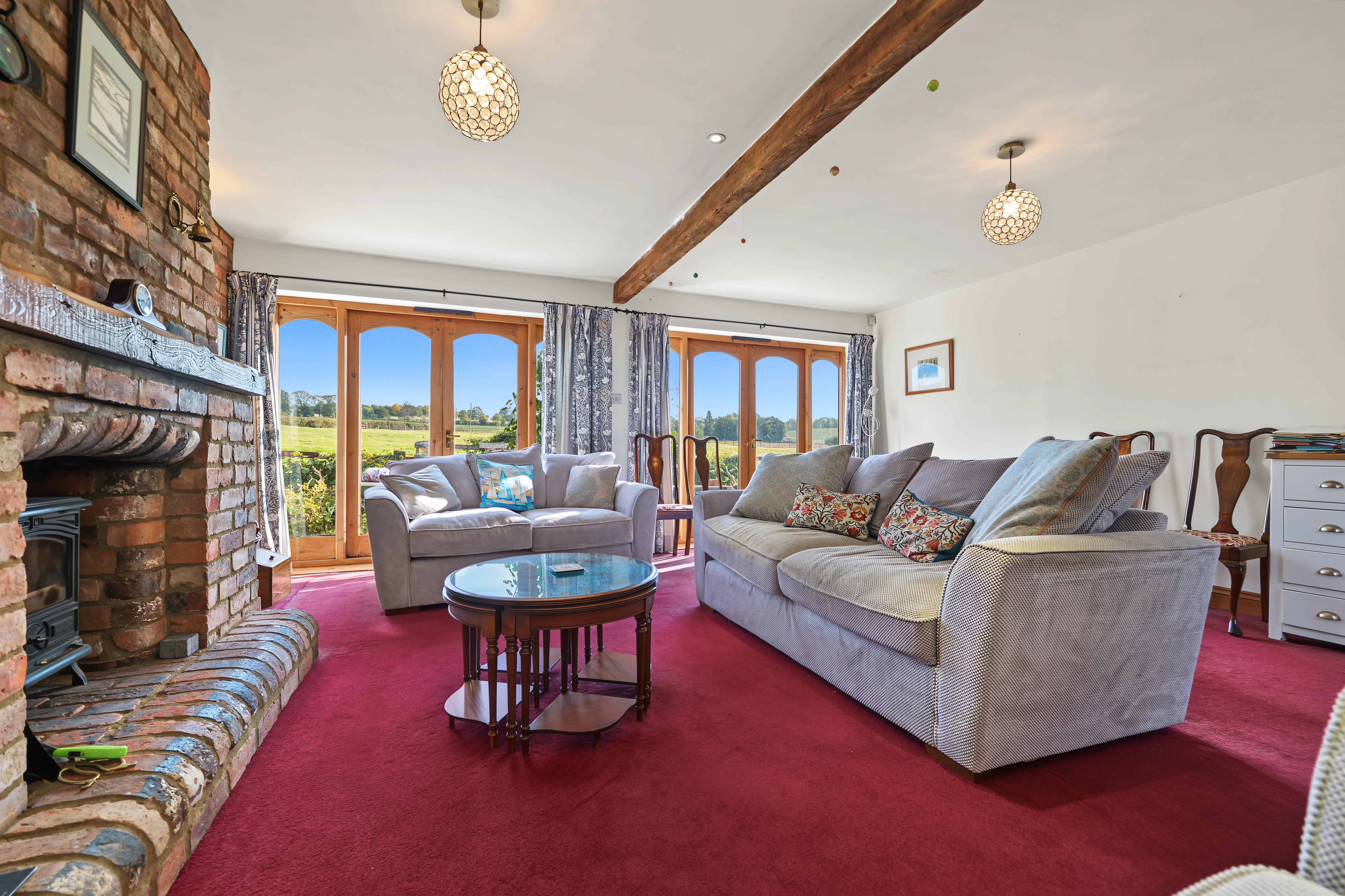 4 bedroom detached barn conversion for sale, Long Barn Sutton Lane, Market Harborough, LE16