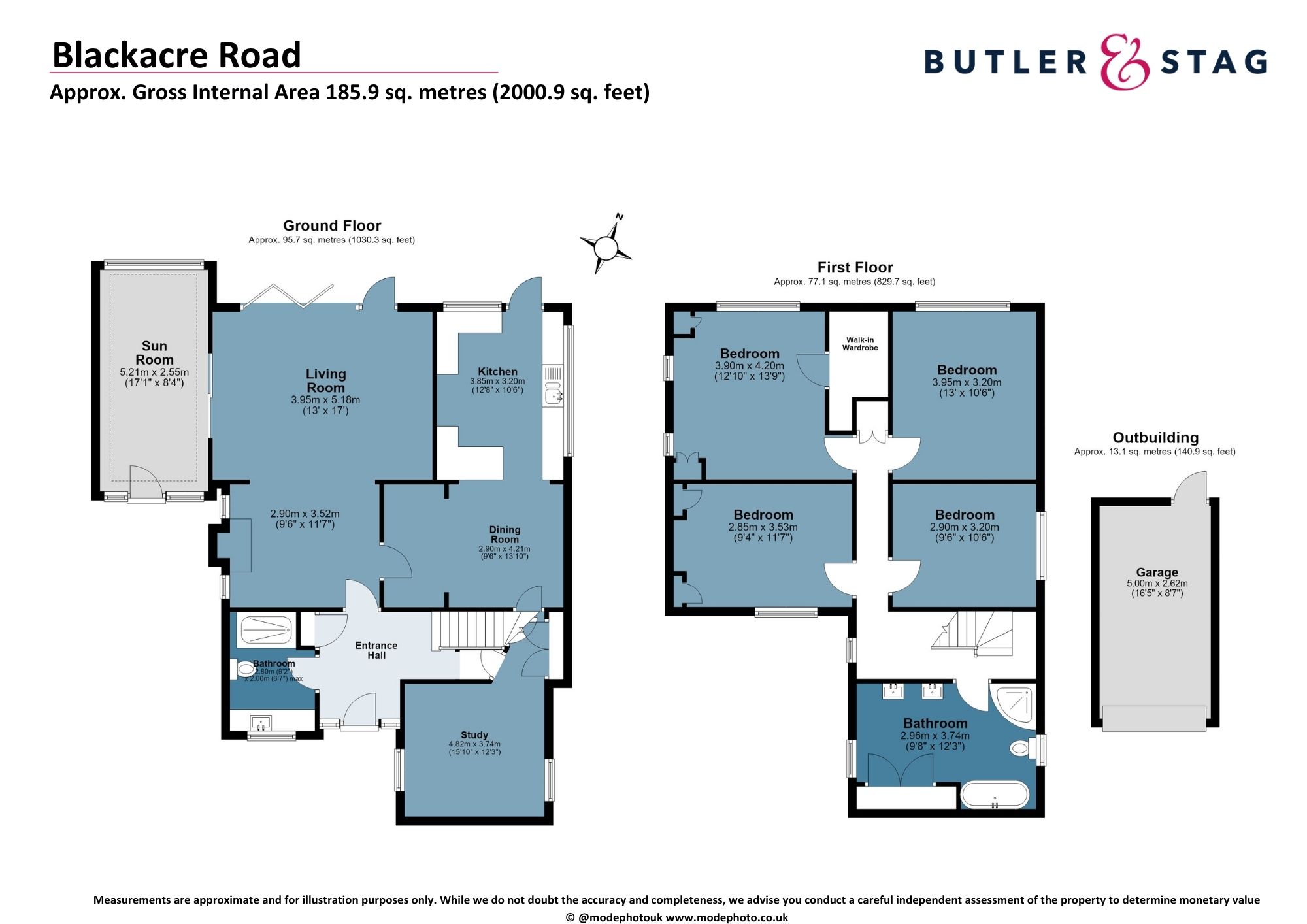 Floor plan, 4 bedroom detached house for sale, Blackacre Road, Epping, CM16