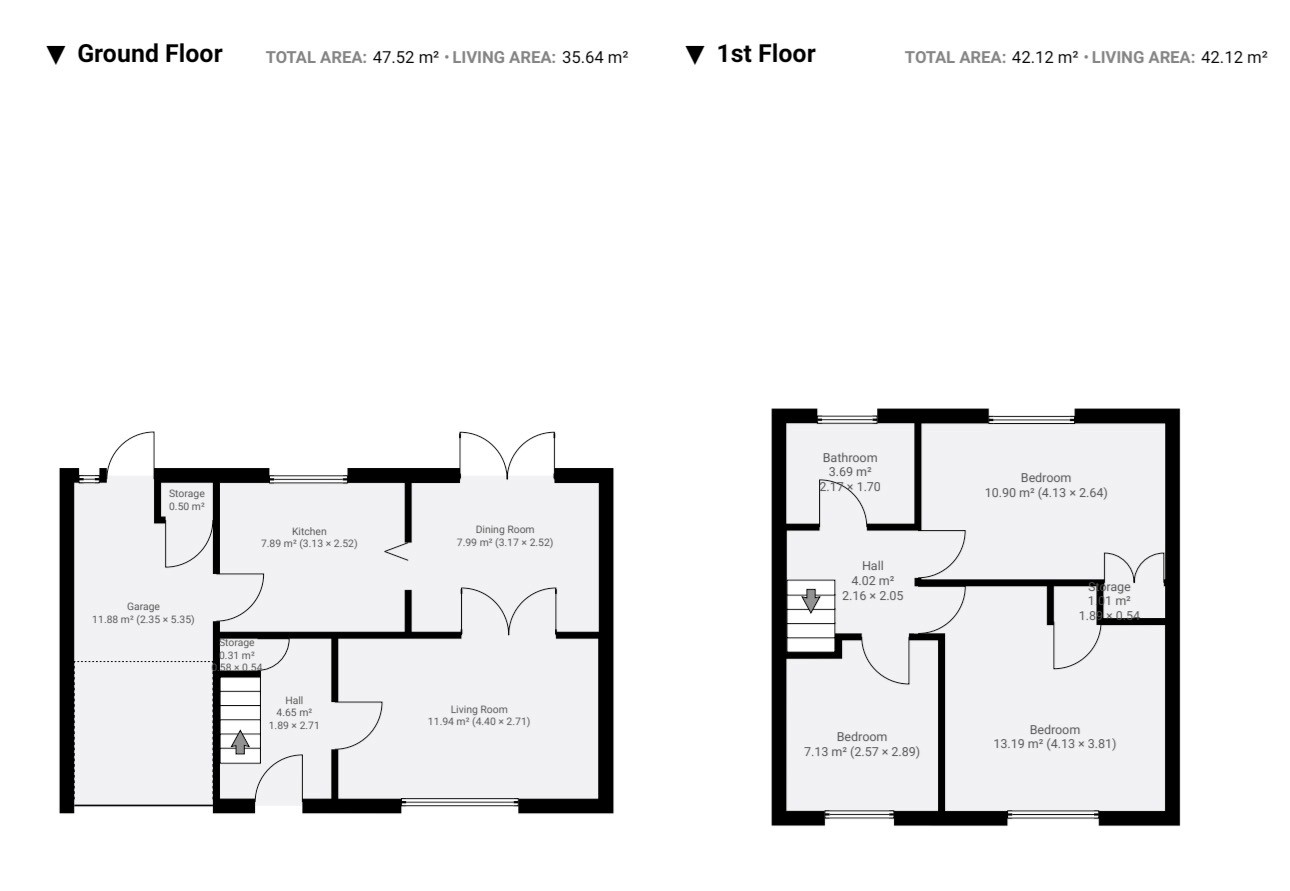 Floor plan, 3 bedroom semi detached house for sale, Founder Close, Coventry, CV4