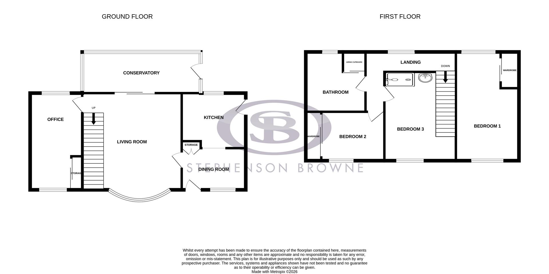 Floor plan, 3 bedroom house for sale, Pitgreen Lane, Newcastle, ST5