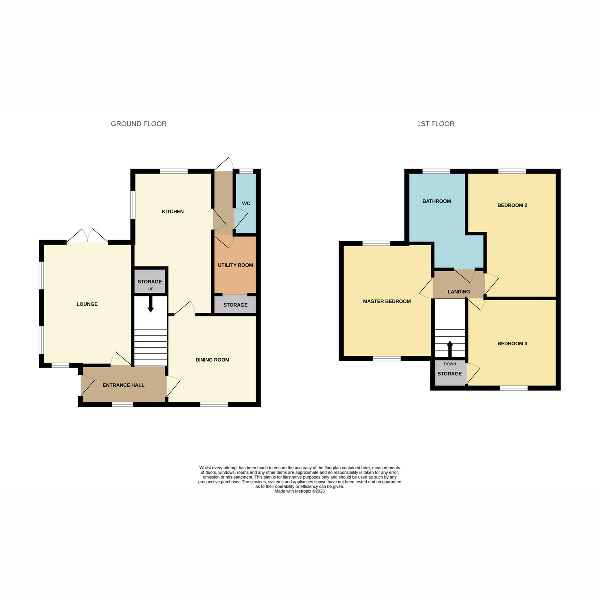 Floor plan, 3 bedroom for sale, Ifor Hael Road, Newport, NP10