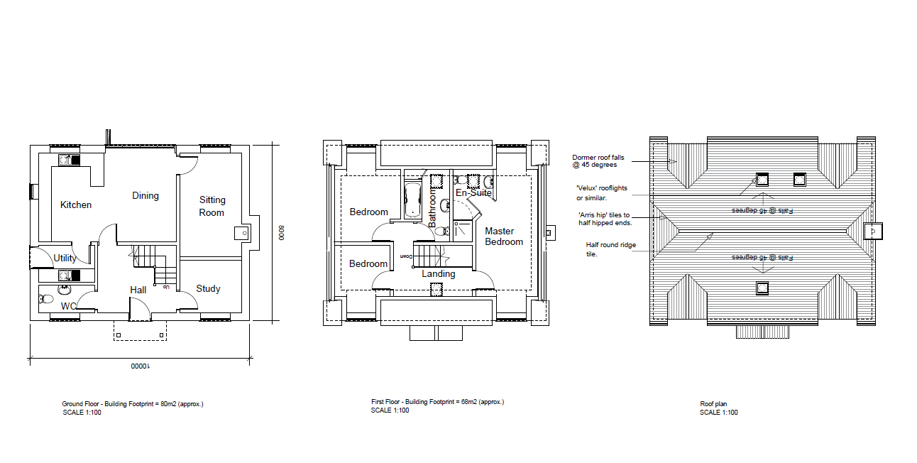 Floorplan, Land for sale, Land at Rear of 26, Evesham, WR11