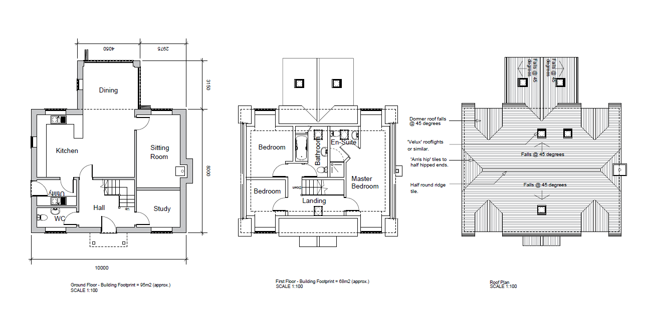 Floorplan, Land for sale, Land at Rear of 26, Evesham, WR11