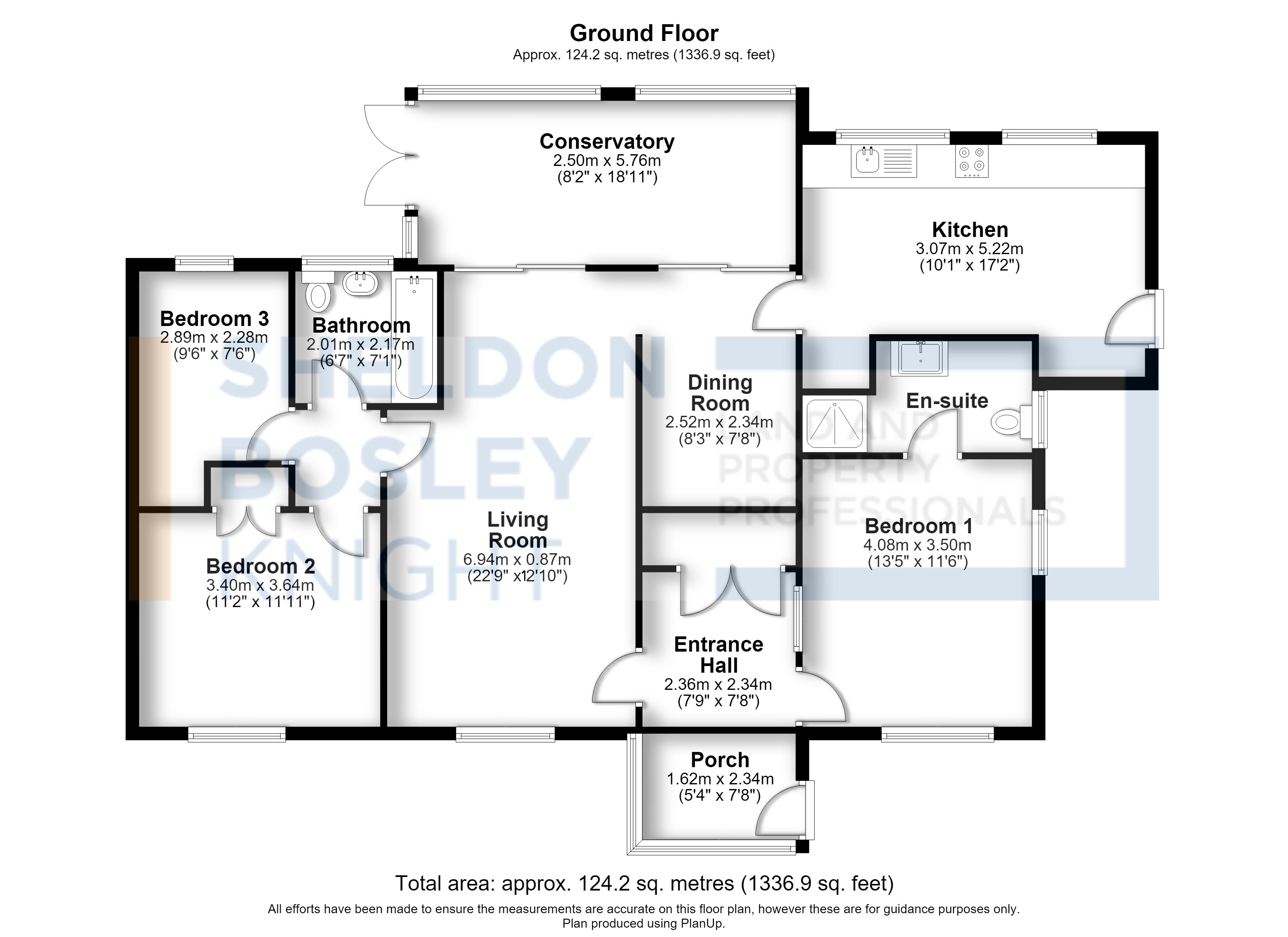 Floorplan, 3 bedroom semi detached bungalow for sale, St. Martins Road, Coventry, CV3