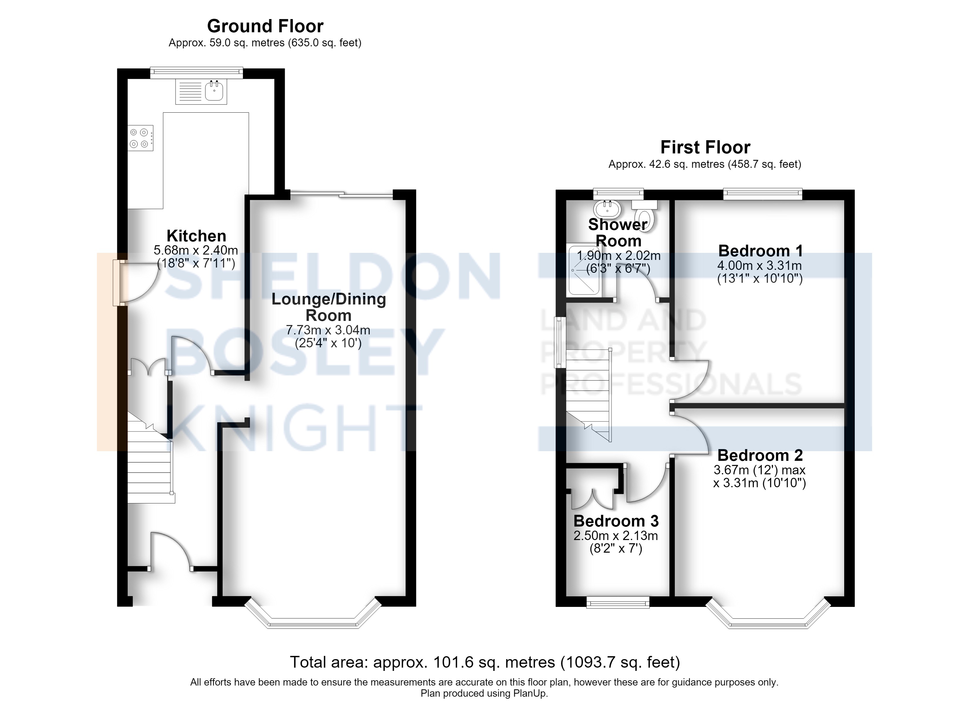 Floorplan, 3 bedroom semi detached house for sale, Pandora Road, Coventry, CV2