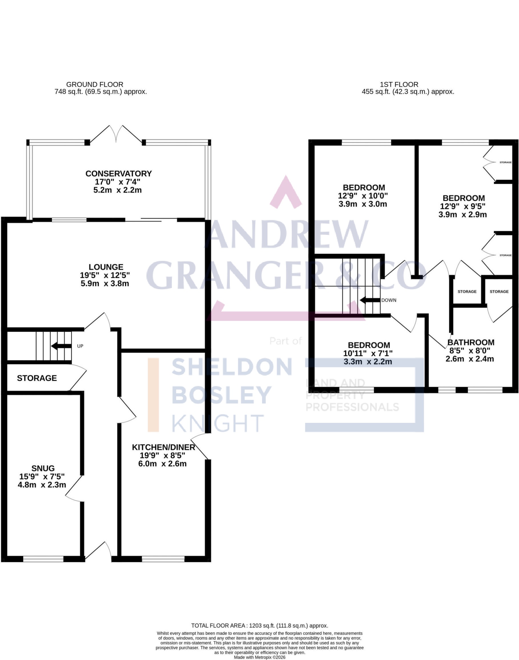 Floorplan, 3 bedroom detached house for sale, Cromwell Road, Leicester, LE8