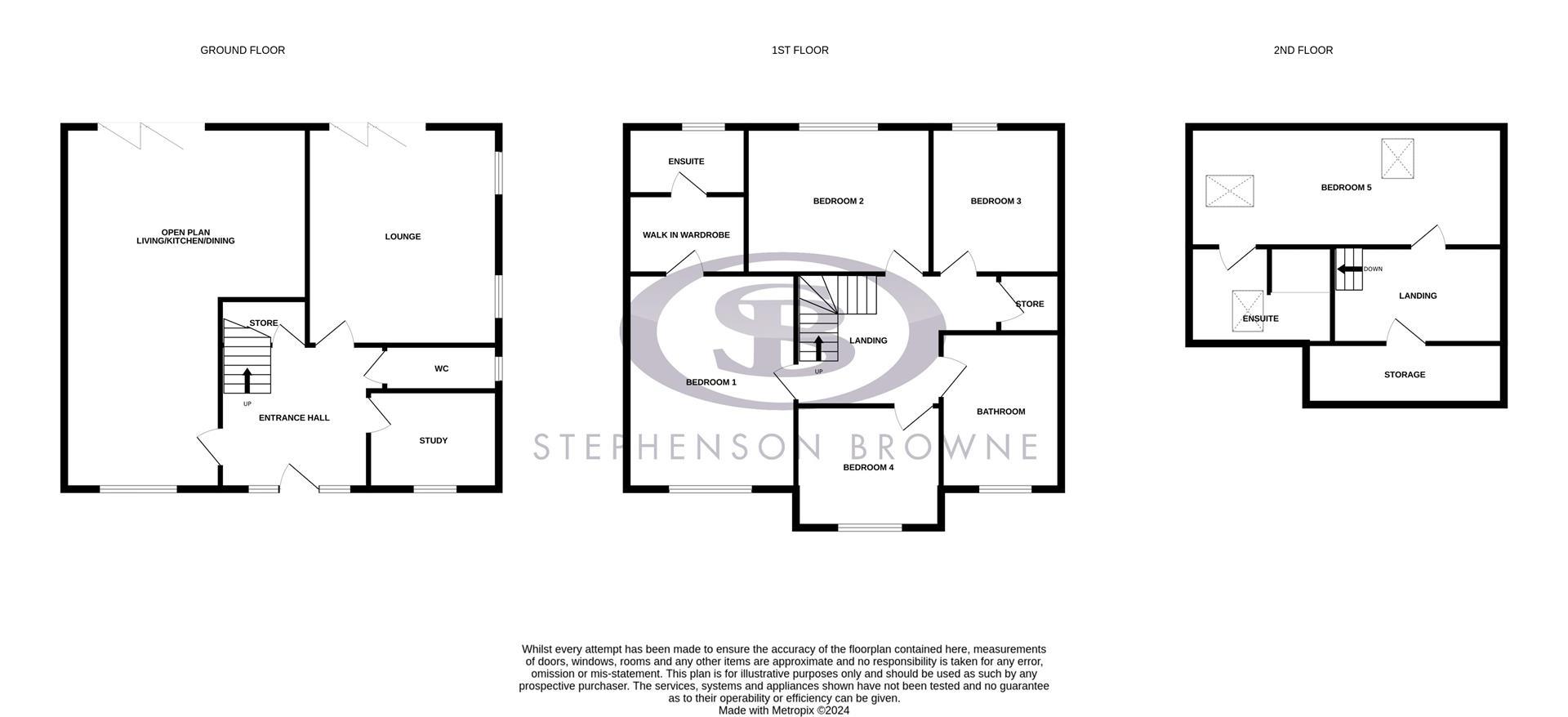 Floor plan, 4 bedroom house for sale, Chelford Road, Congleton, CW12