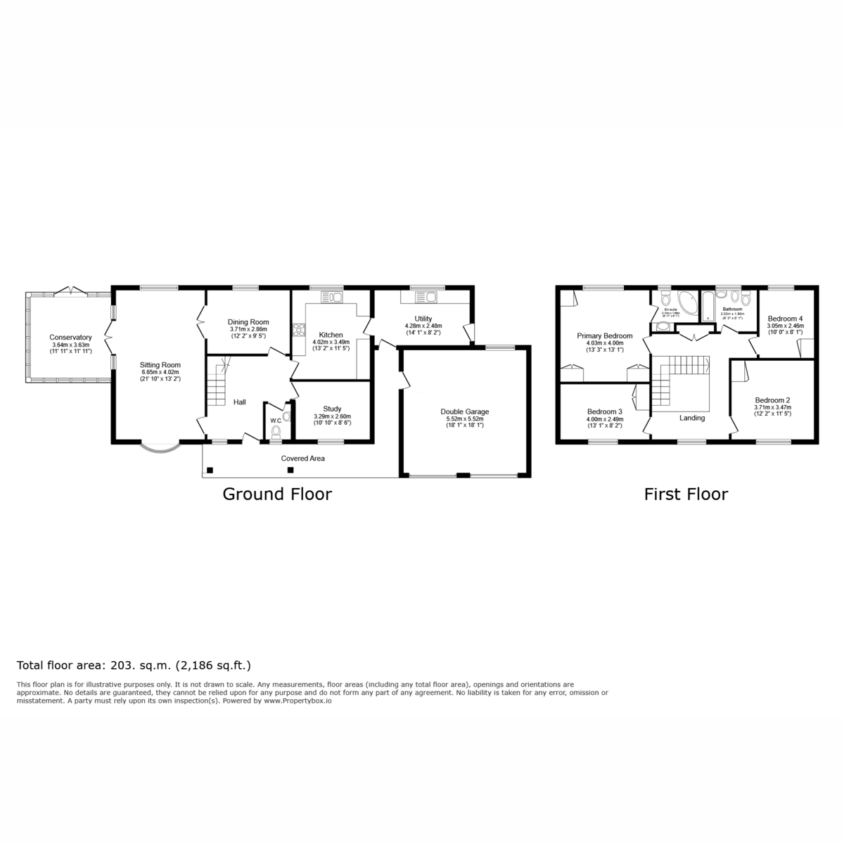 Floor plan, 4 bedroom for sale, Applebrook House The Dene, Andover, SP11