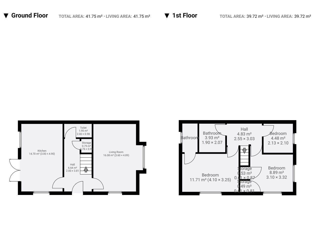 Floor plan, 3 bedroom terraced house for sale, Cossington Road, Coventry, CV6