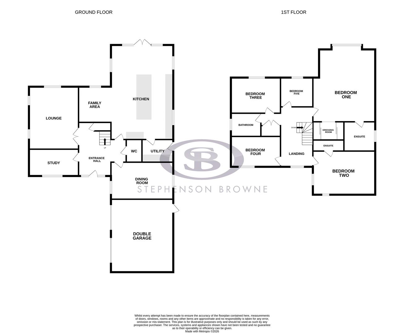 Floor plan, 5 bedroom house for sale, Meadowside, Sandbach, CW11