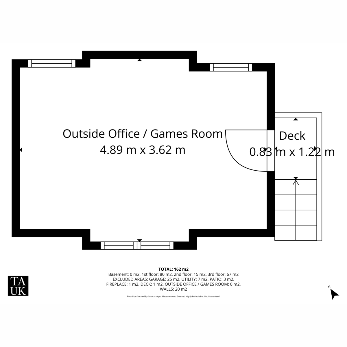 Floorplan, 4 bedroom for sale, Eastgate, Peterborough, PE6