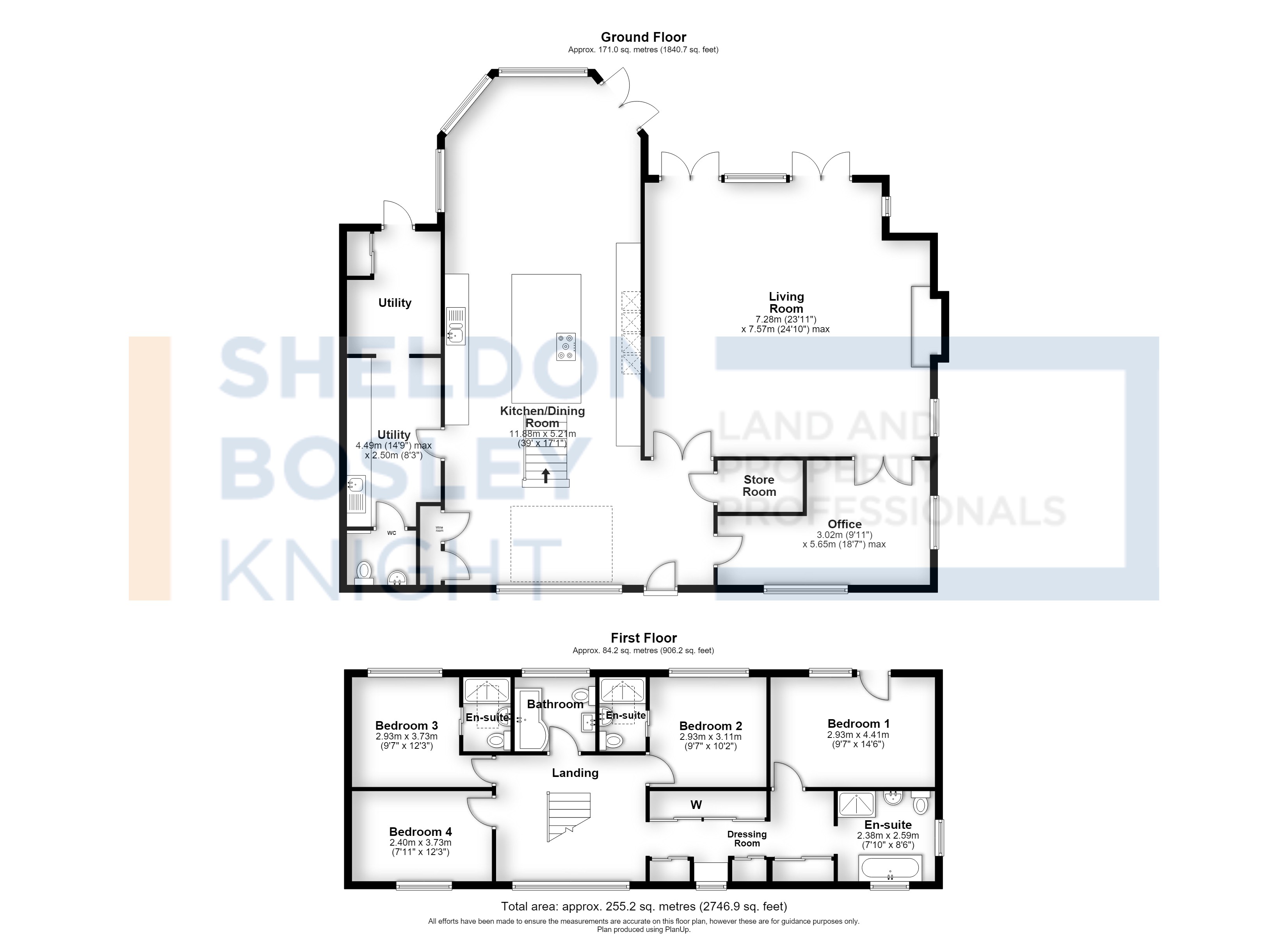 Floorplan, 4 bedroom house for sale, Cotswold View Ryden Lane, Pershore, WR10