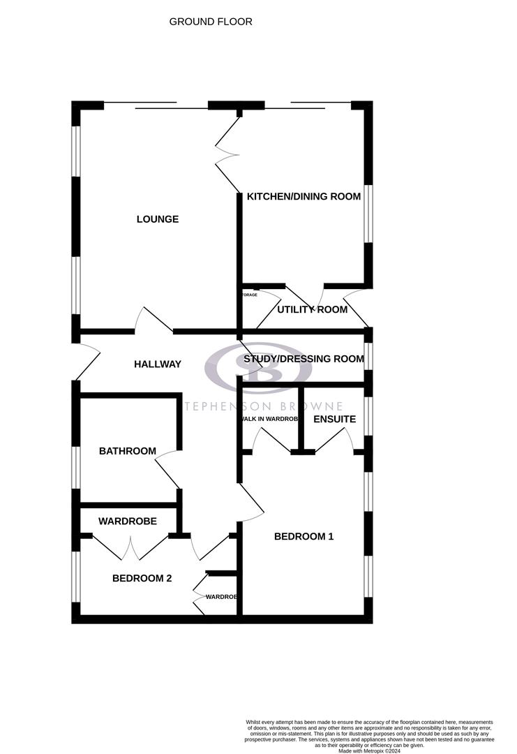 Floor plan, 2 bedroom other for sale, Hunters Pointe, Congleton, CW12