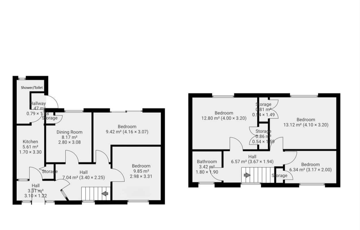 Floor plan, 3 bedroom mid-terraced house for sale, Cannon Hill Road, Coventry, CV4