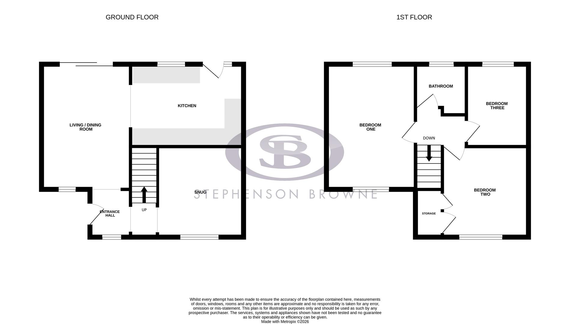 Floor plan, 3 bedroom house for sale, Charles Square, Sandbach, CW11