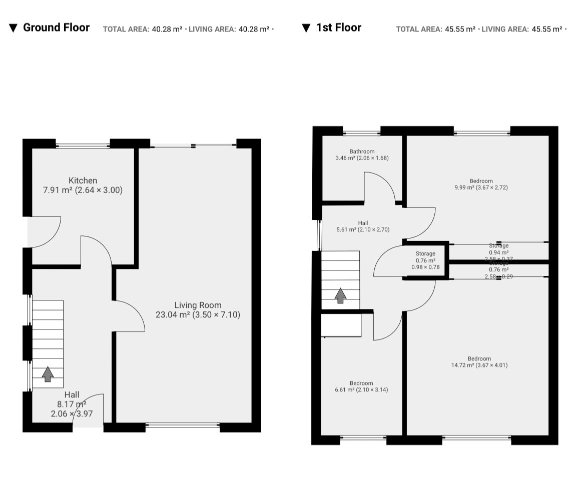 Floor plan, 3 bedroom semi detached house for sale, Dialhouse Lane, Coventry, CV5