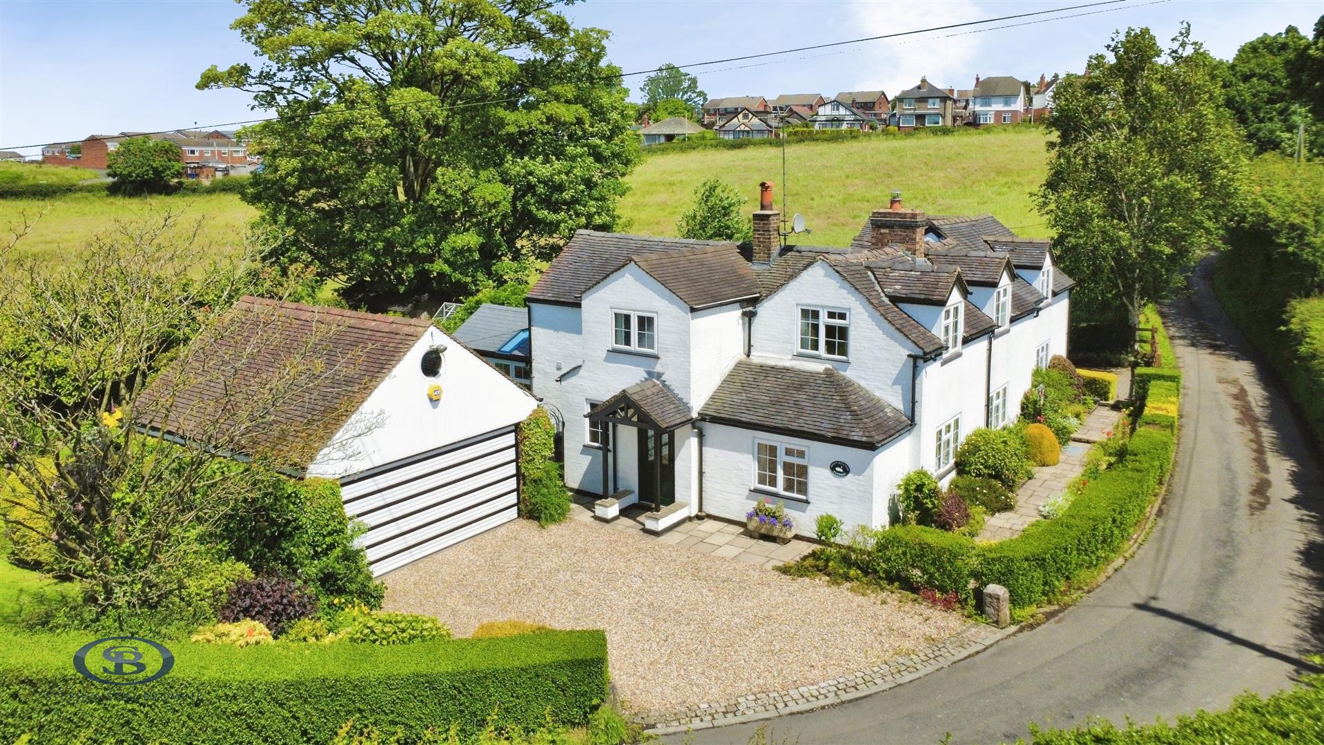 4 bedroom house for sale, Swan Meadow Cottage Mere Lake Road, Stoke-On-Trent, ST7