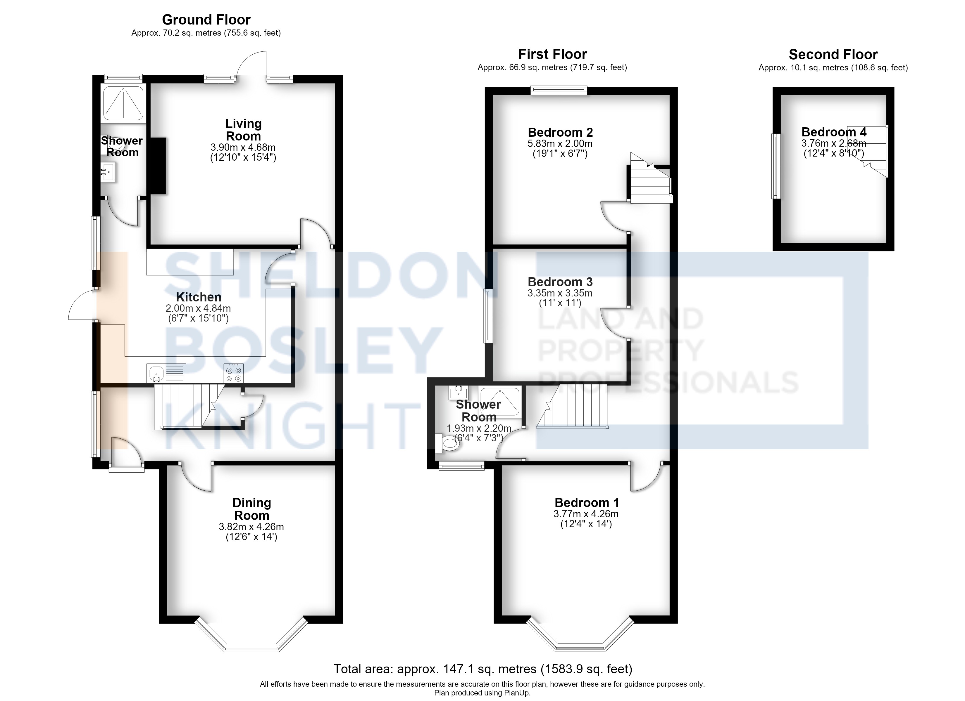 Floorplan, 4 bedroom semi detached house for sale, Binley Road, Coventry, CV3
