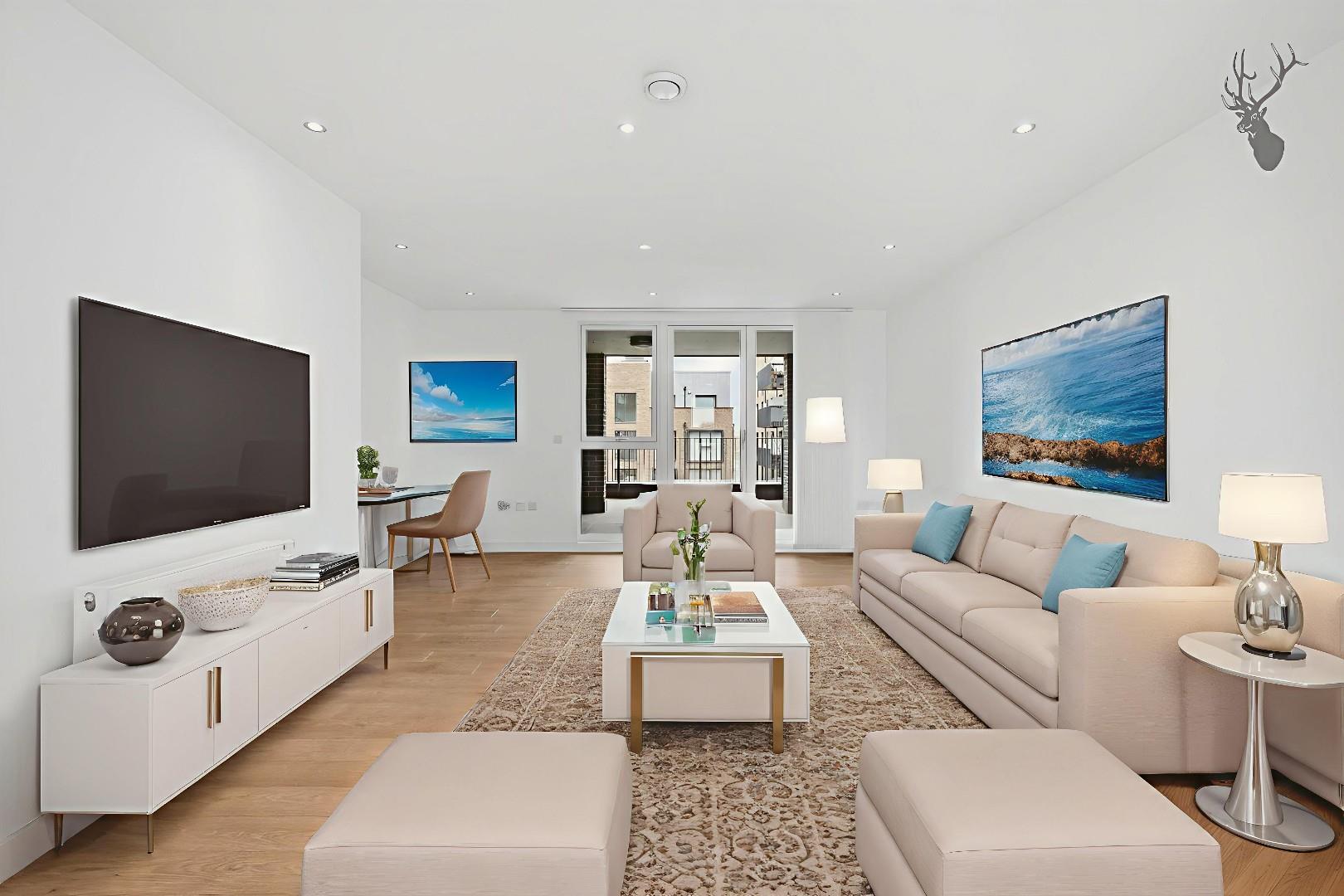 2 bedroom apartment for sale, Berger Court, London, E3, photo 2
