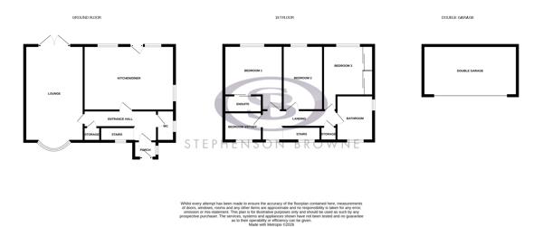 Floor plan, 4 bedroom house for sale, Arley Place, Crewe, CW2