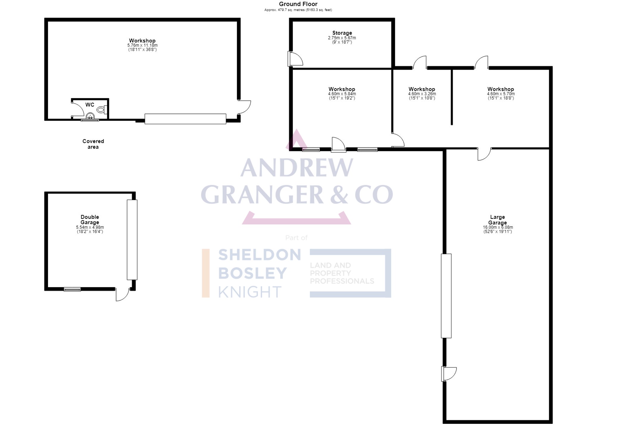 Floorplan, 4 bedroom detached house for sale, Yew Tree Farm Main Street, Leicester, LE8