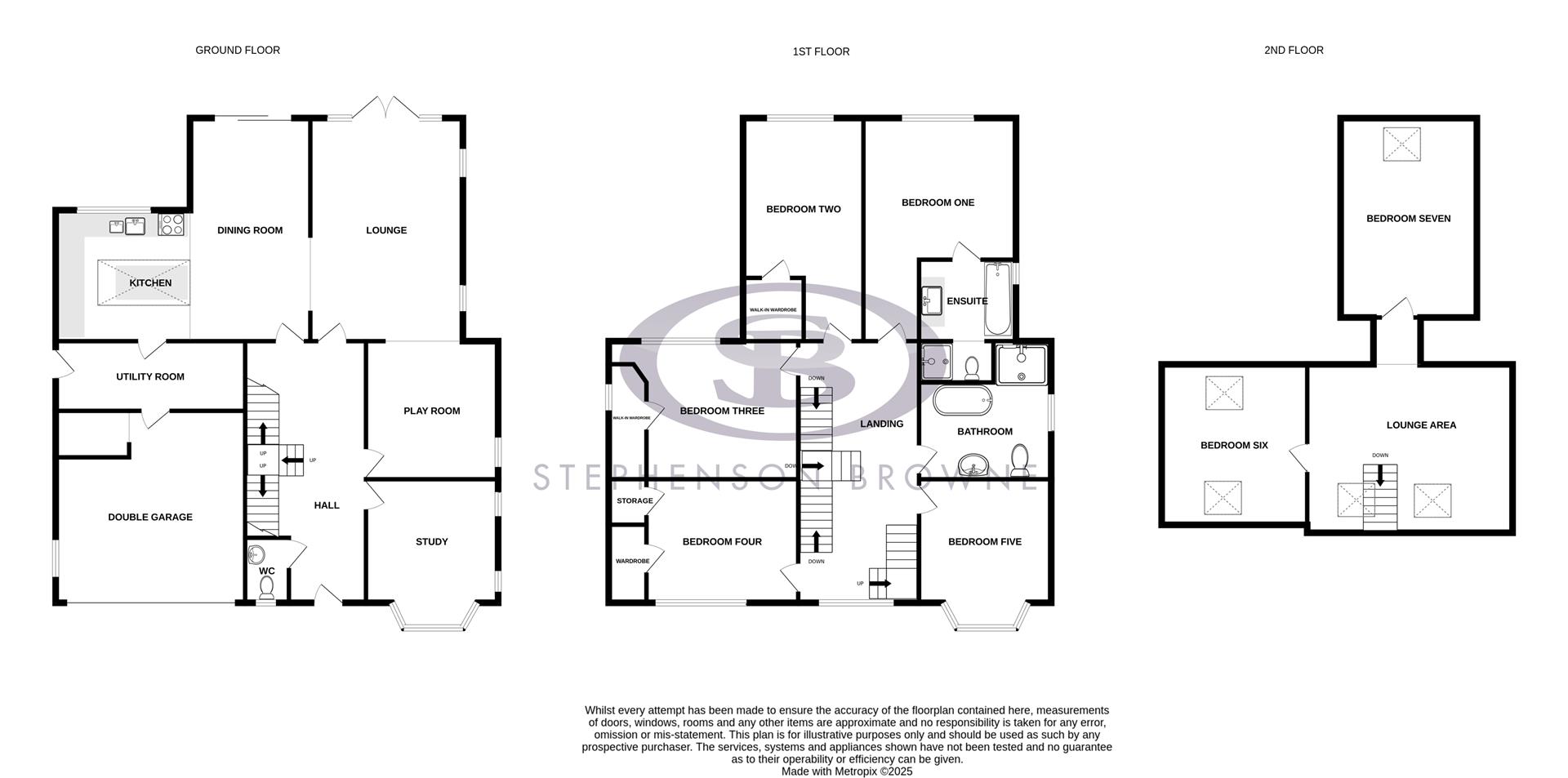Floor plan, 7 bedroom house for sale, Pikemere Road, Stoke-On-Trent, ST7