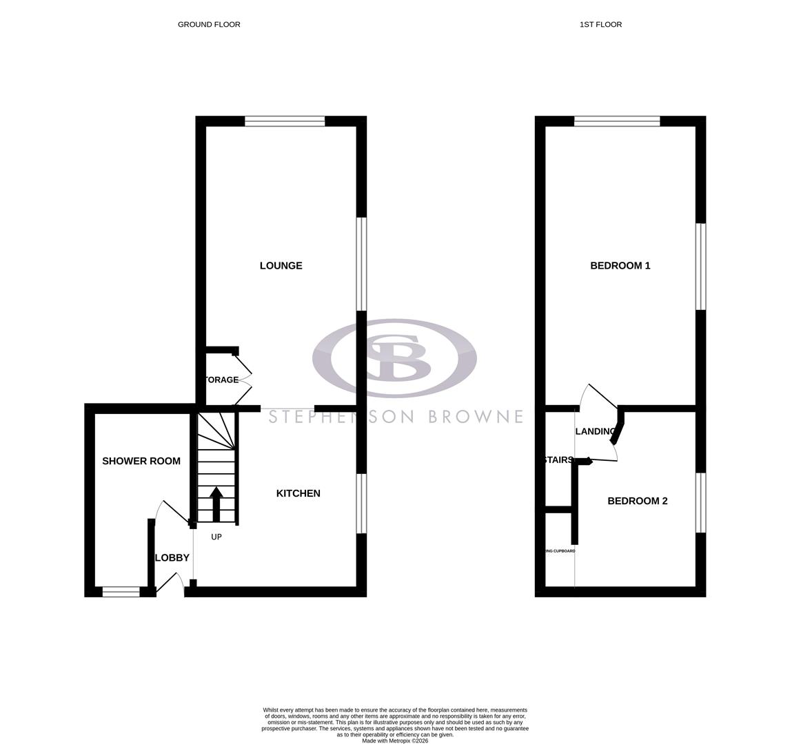 Floor plan, 2 bedroom other for sale, Vicarage Cottage Narrow Lane, Crewe, CW1