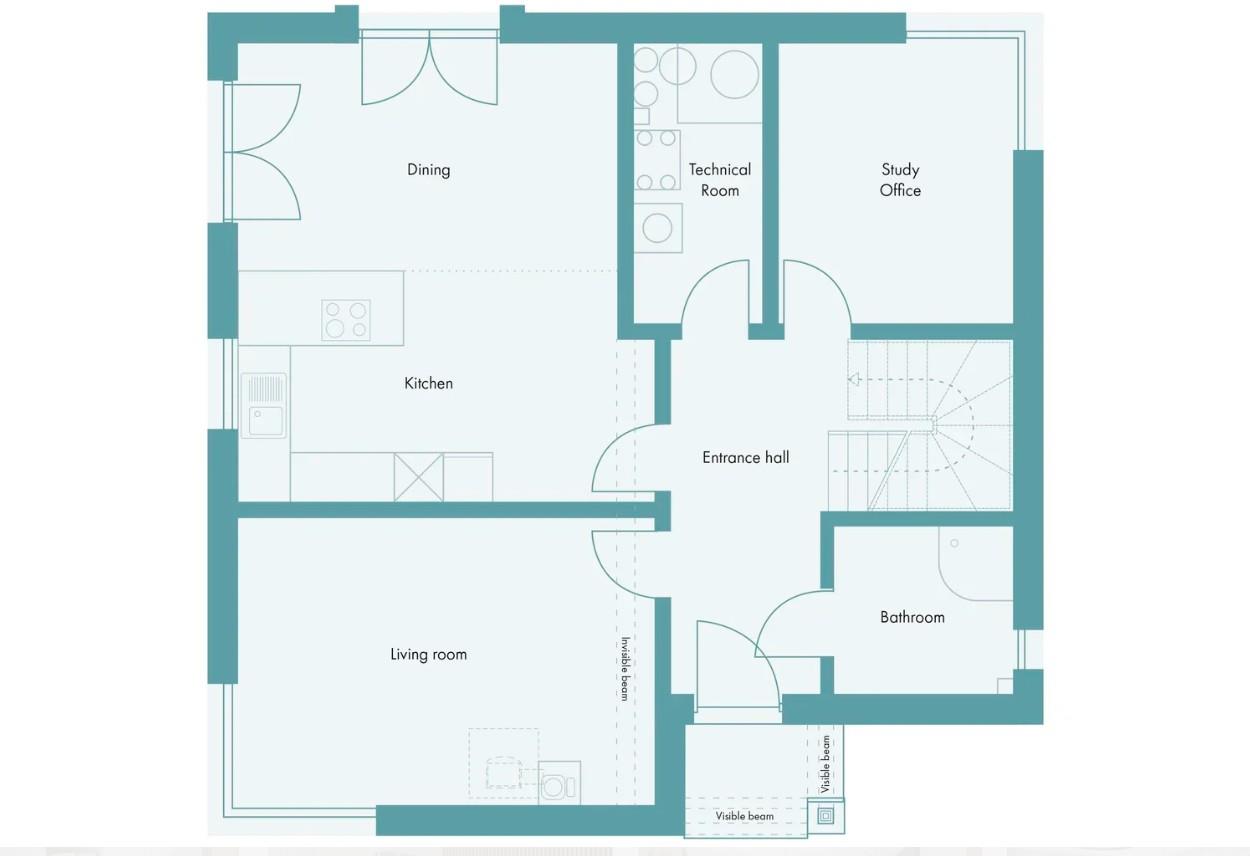 Floorplan, 3 bedroom detached house for sale, Plot 3 Idlicote Park, Shipston-on-Stour, CV36