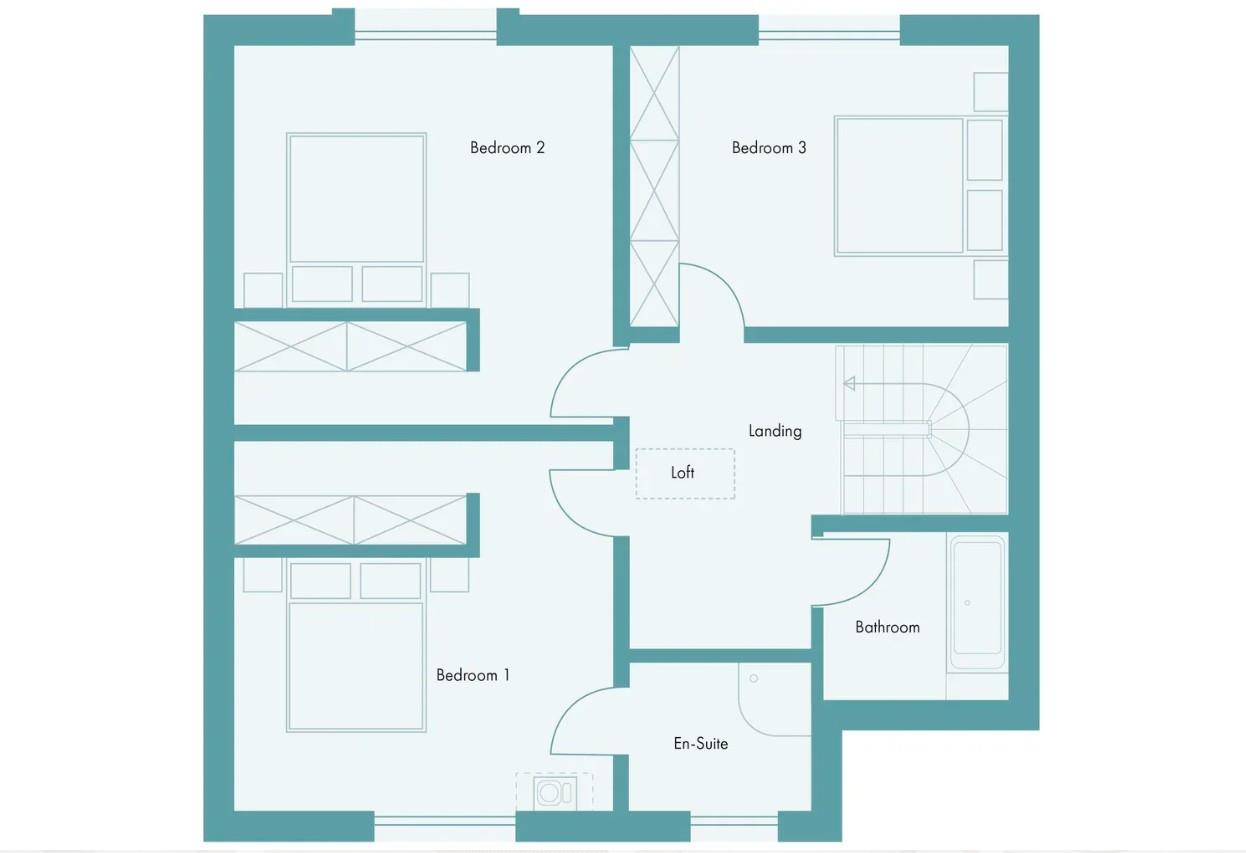 Floorplan, 3 bedroom detached house for sale, Plot 3 Idlicote Park, Shipston-on-Stour, CV36