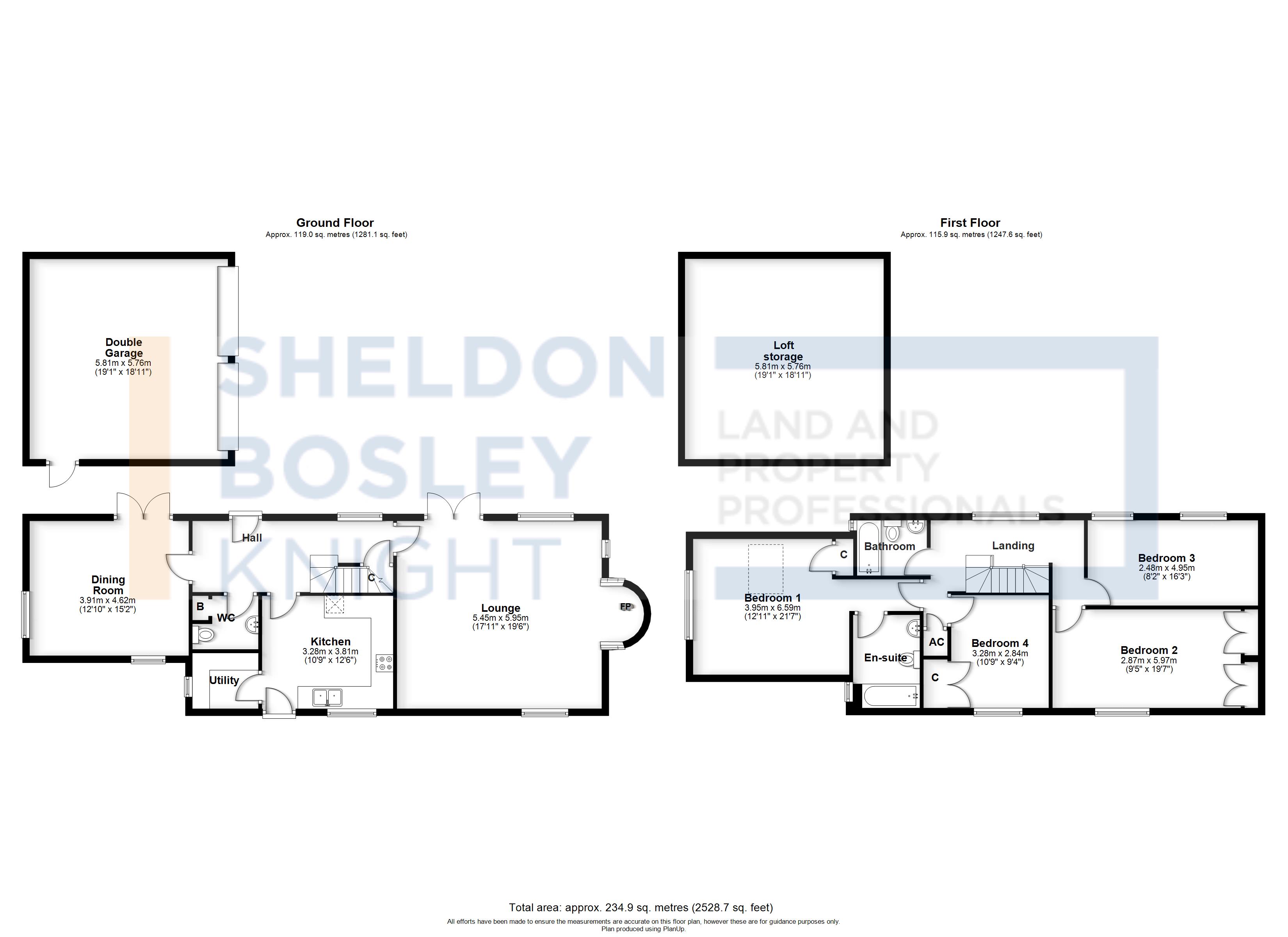 Floorplan, 4 bedroom detached house for sale, The New Thatched Cottage, Chipping Campden, GL55
