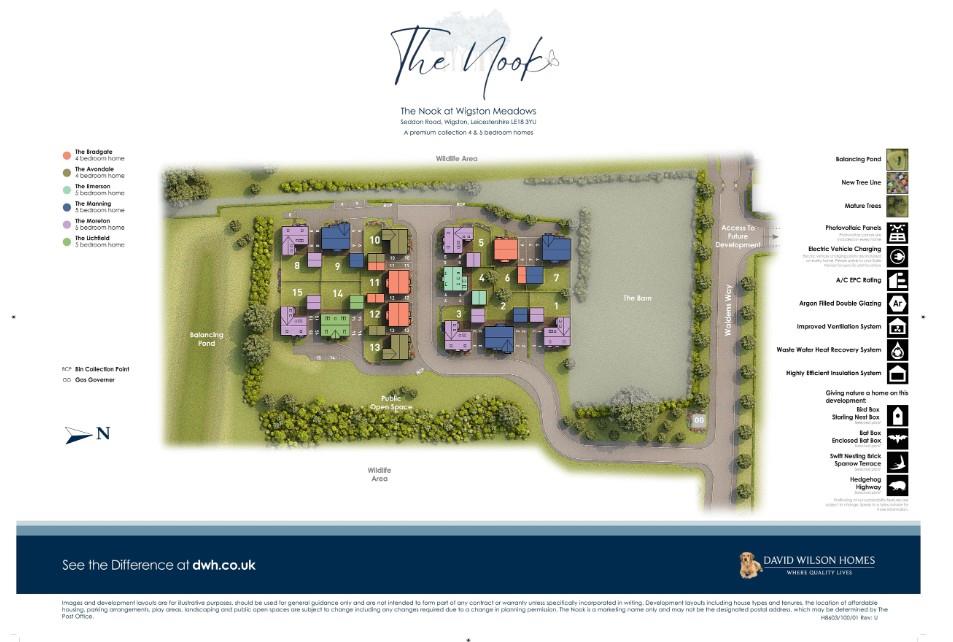 4 bedroom detached house for sale, Plot 11 THE BRADGATE, Wigston, LE18