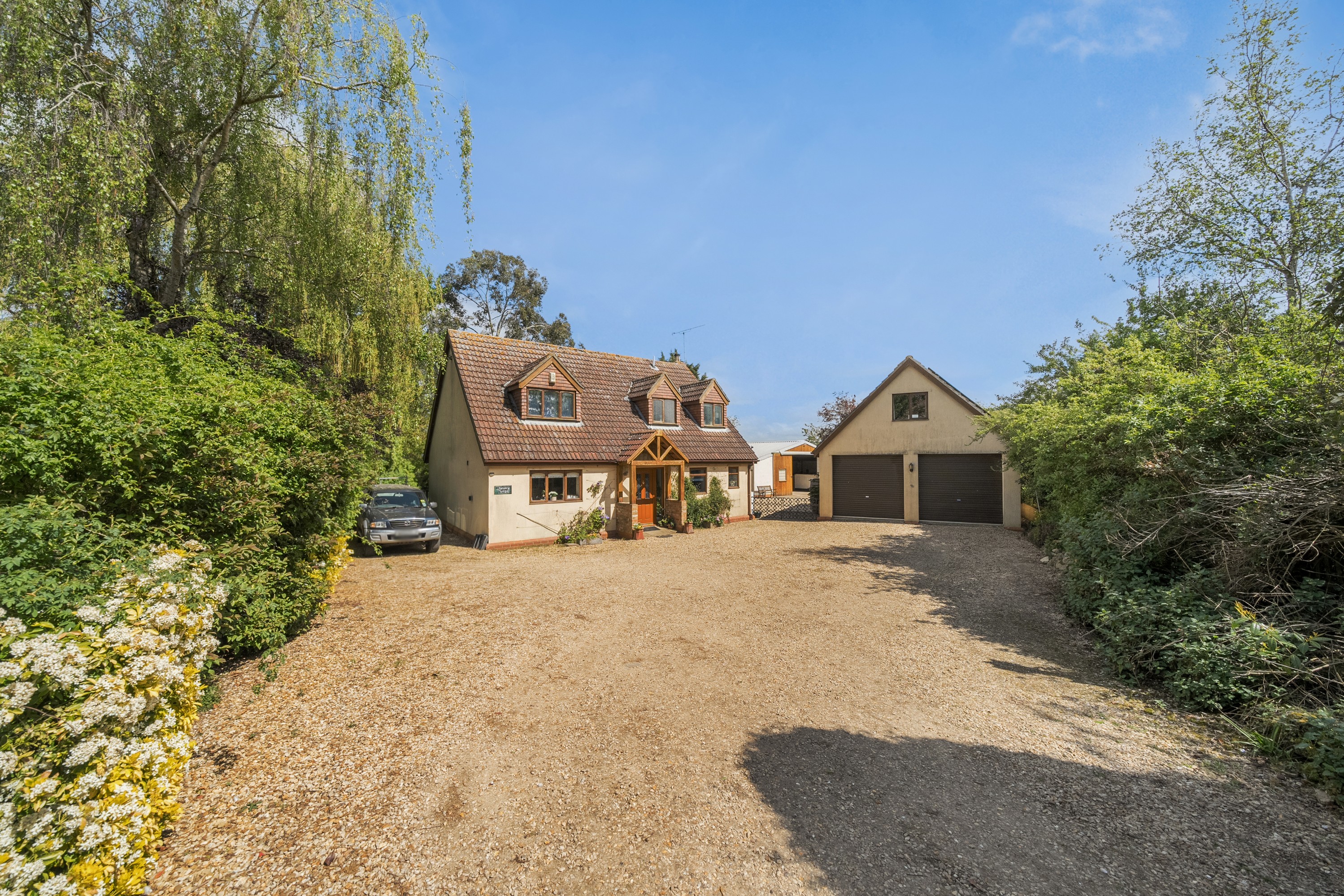 3 bedroom detached bungalow for sale, Spinney Lodge Dowsdale Bank, Peterborough, PE6