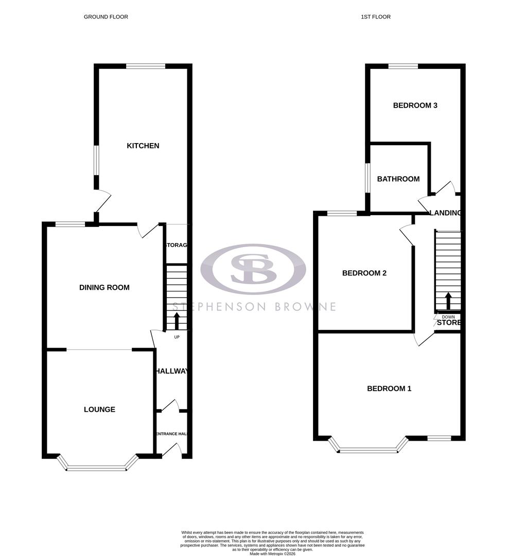 Floor plan, 3 bedroom other for sale, Hungerford Road, Crewe, CW1