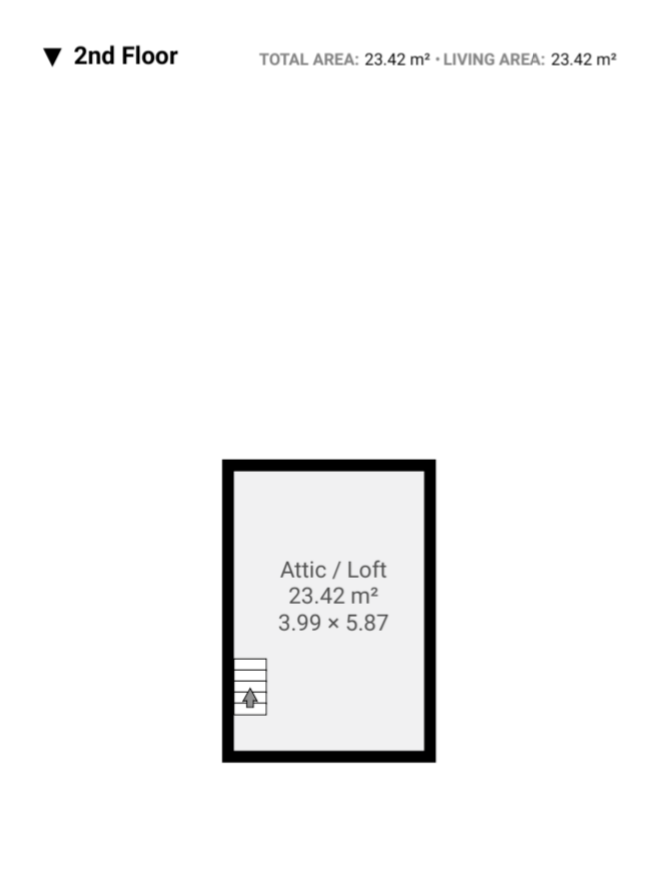 Floor plan, 3 bedroom terraced house for sale, Old Hinckley Road, Nuneaton, CV10