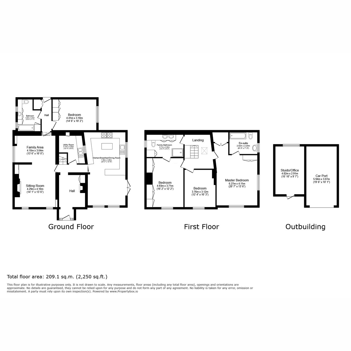 Floor plan, 4 bedroom for sale, Dugdale Cottage Kimpton Lane, Andover, SP11