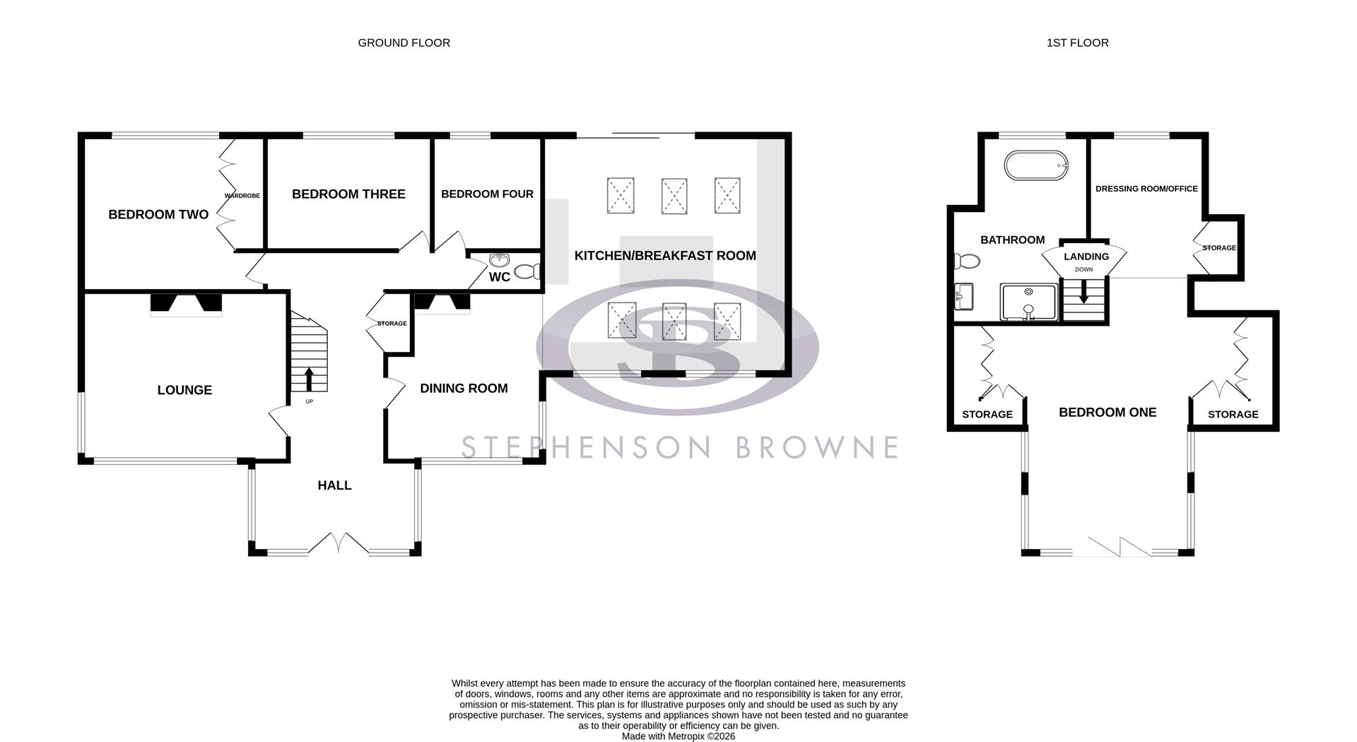 Floor plan, 4 bedroom house for sale, Fresh Winds Scot Hay Road, Stoke-On-Trent, ST7