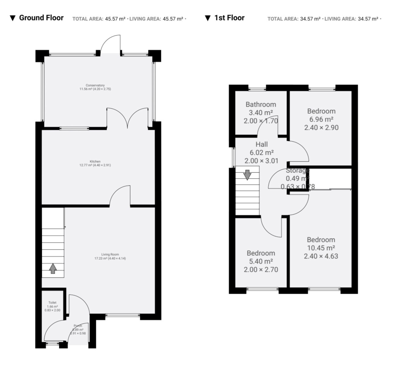 Floor plan, 3 bedroom semi detached house for sale, Keppel Street, Coventry, CV1