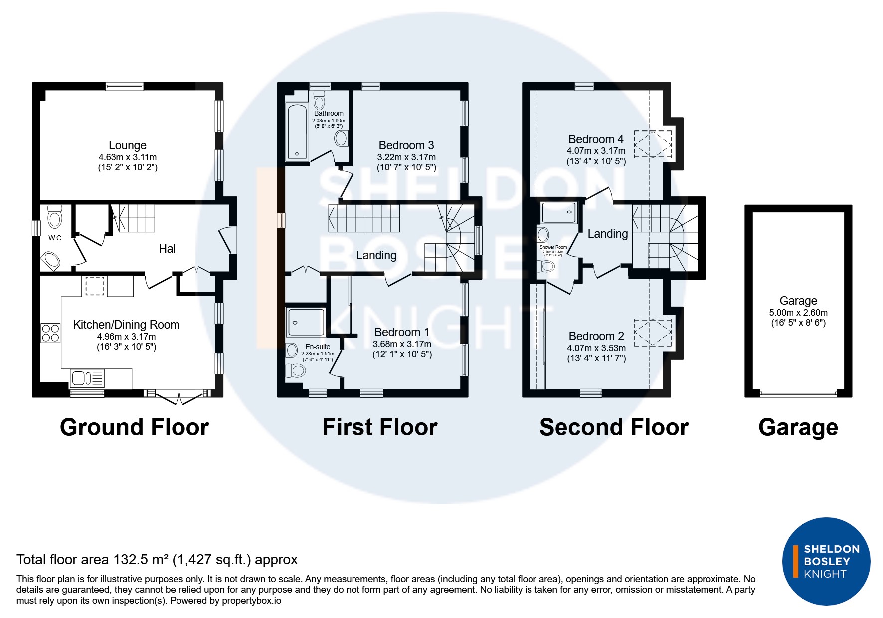 Floorplan, 4 bedroom detached house for sale, Fleece Lane, Nuneaton, CV11