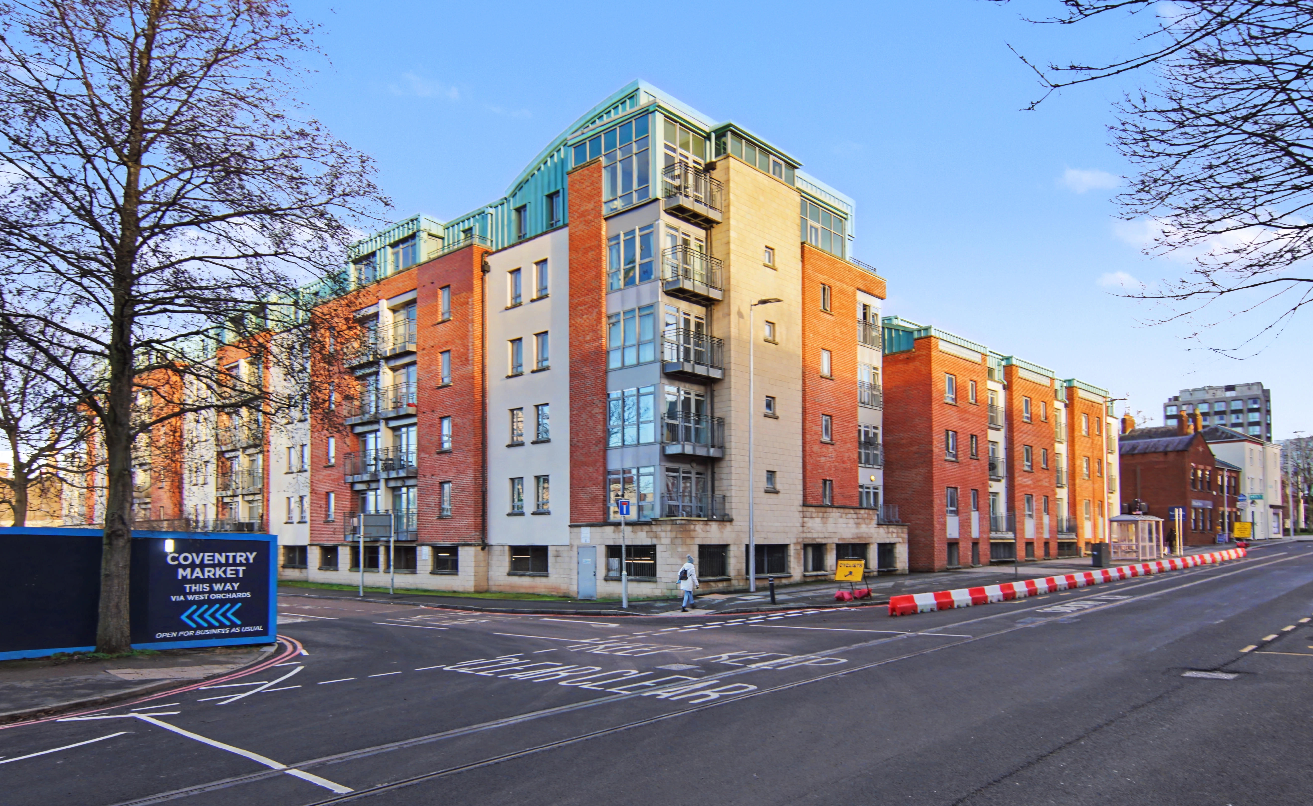 1 bedroom flat for sale, Beauchamp House Greyfriars Road, Coventry, CV1