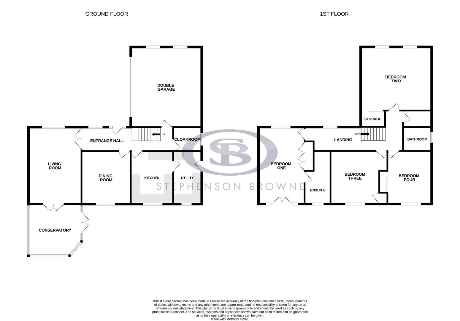 Floor plan, 4 bedroom house for sale, Middlewich Road, Sandbach, CW11