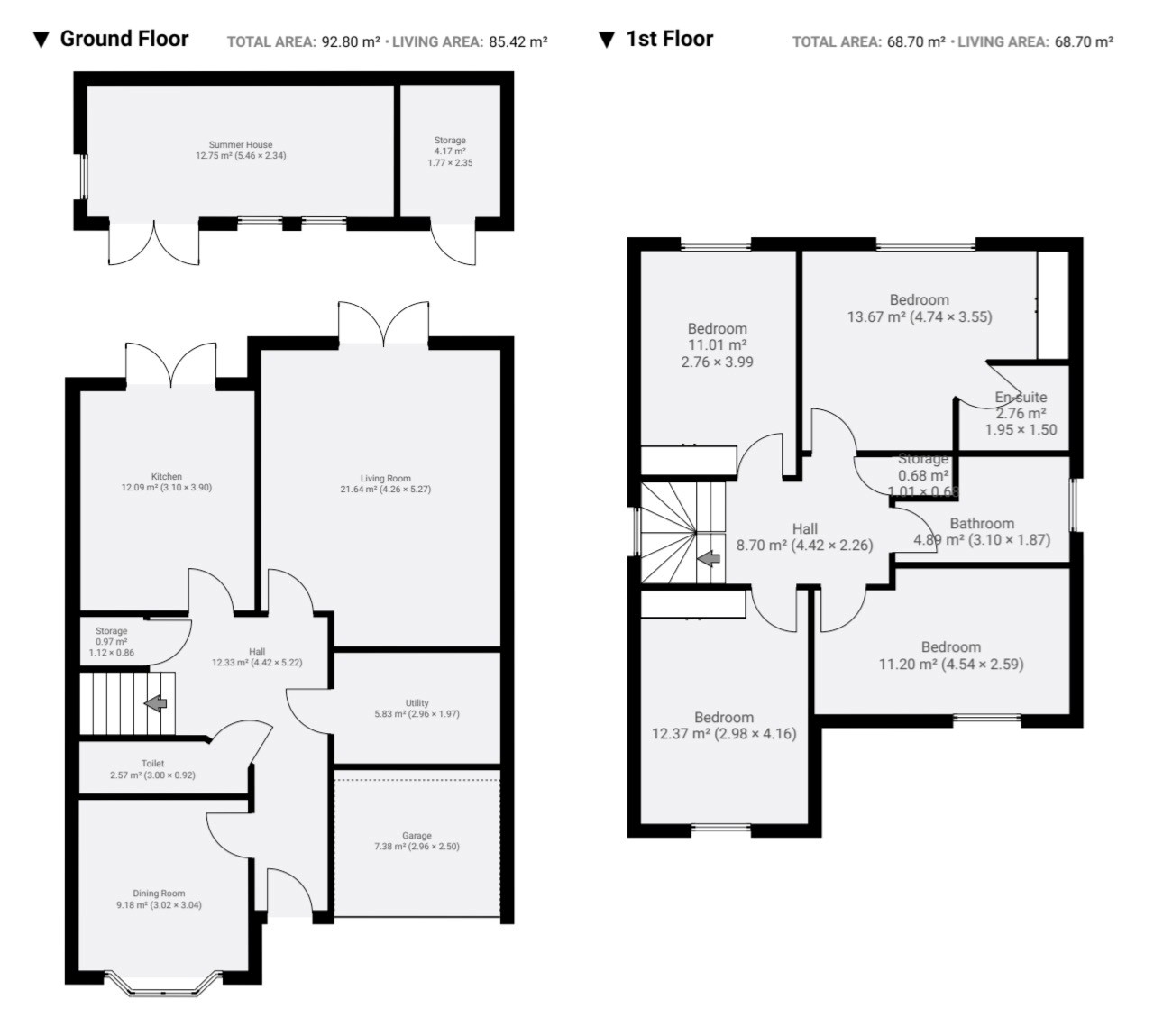 Floor plan, 4 bedroom detached house for sale, Massey Close, Coventry, CV4