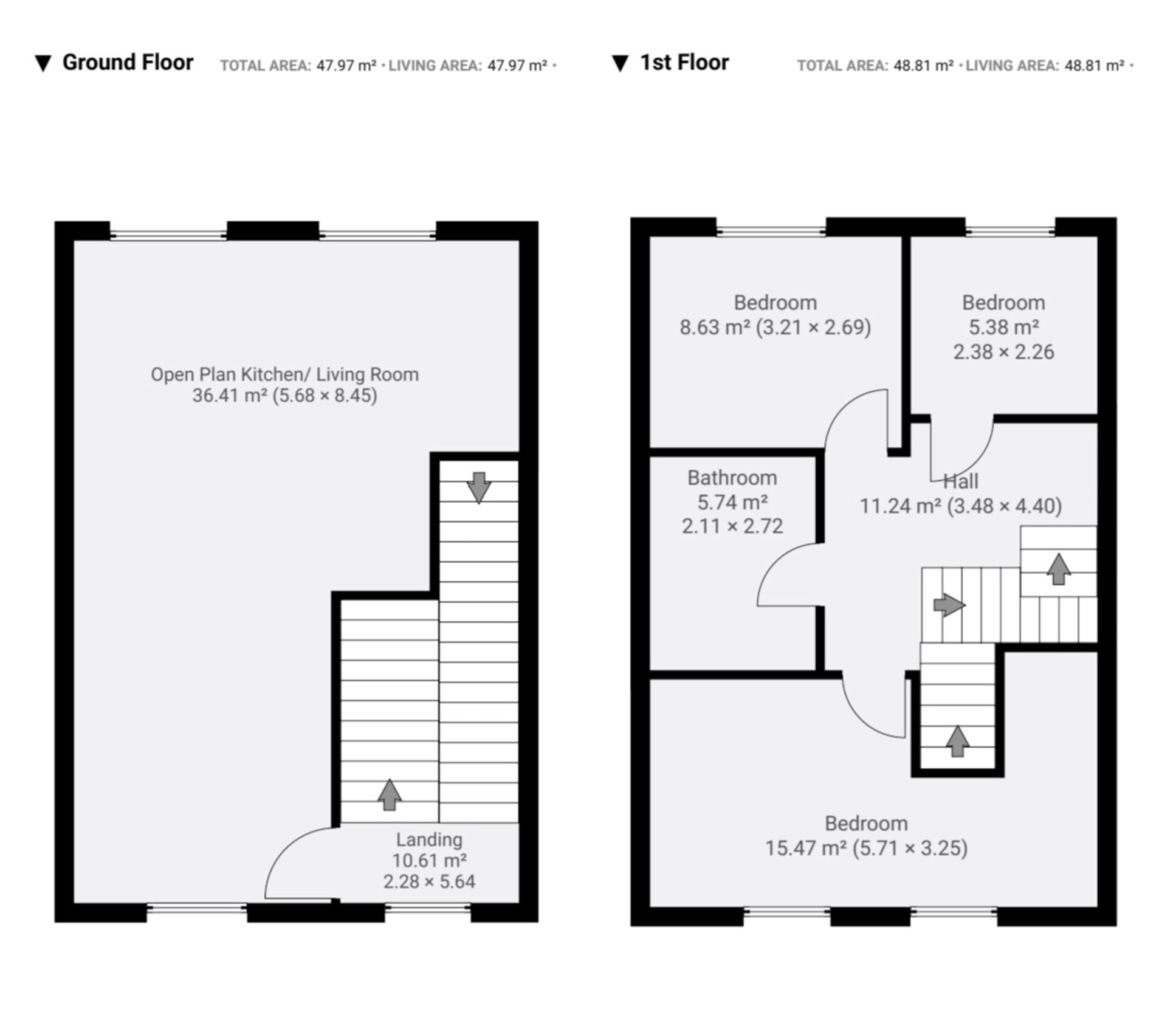 Floorplan, 3 bedroom apartment for sale, Bedford Street, Leamington Spa, CV32