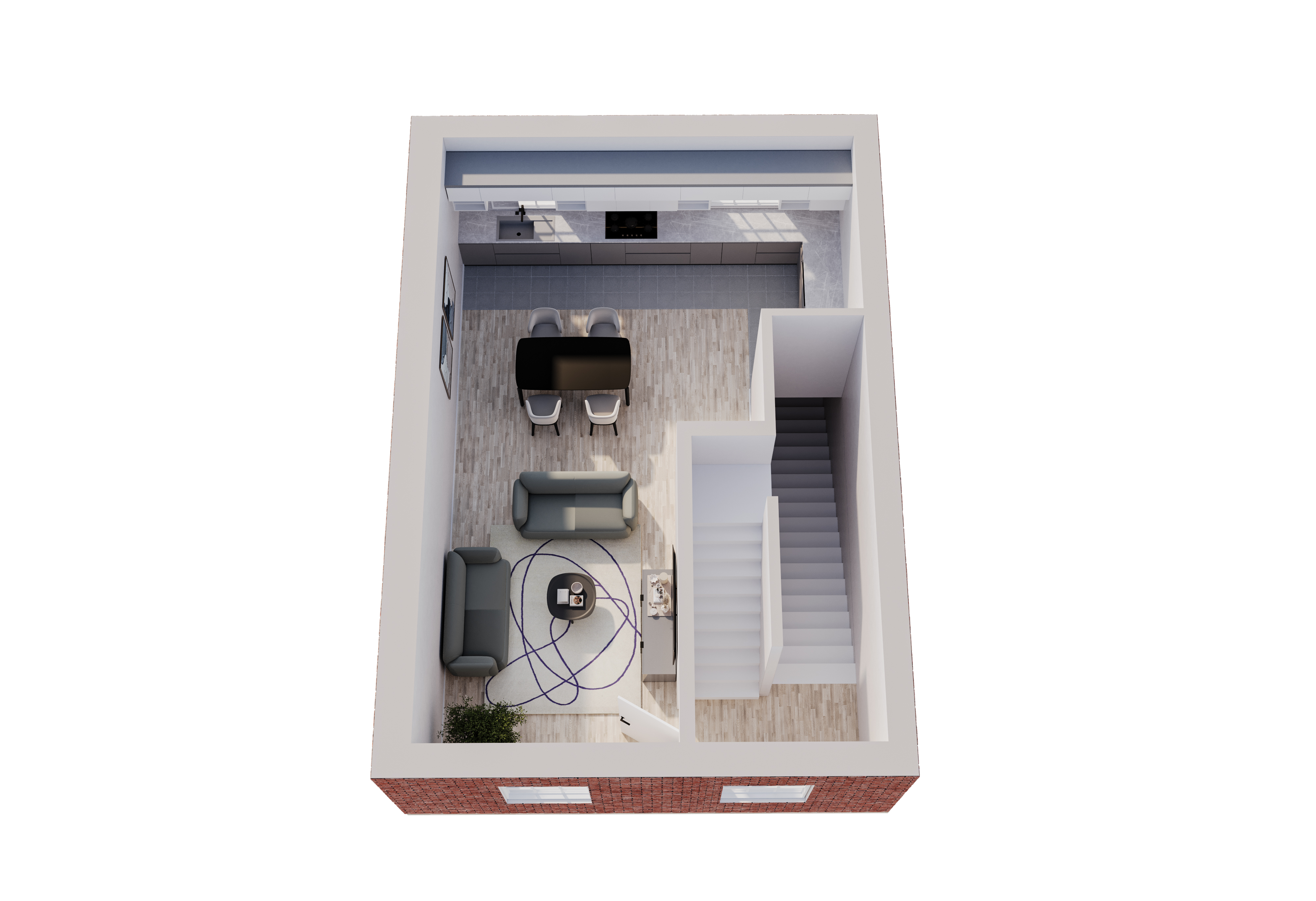 Floorplan, 3 bedroom apartment for sale, Bedford Street, Leamington Spa, CV32