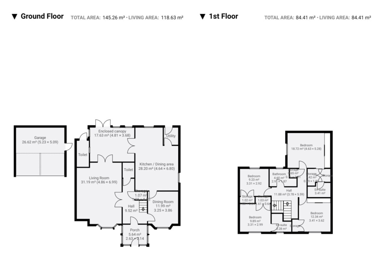 Floor plan, 4 bedroom detached house for sale, Ten Shilling Drive, Coventry, CV4