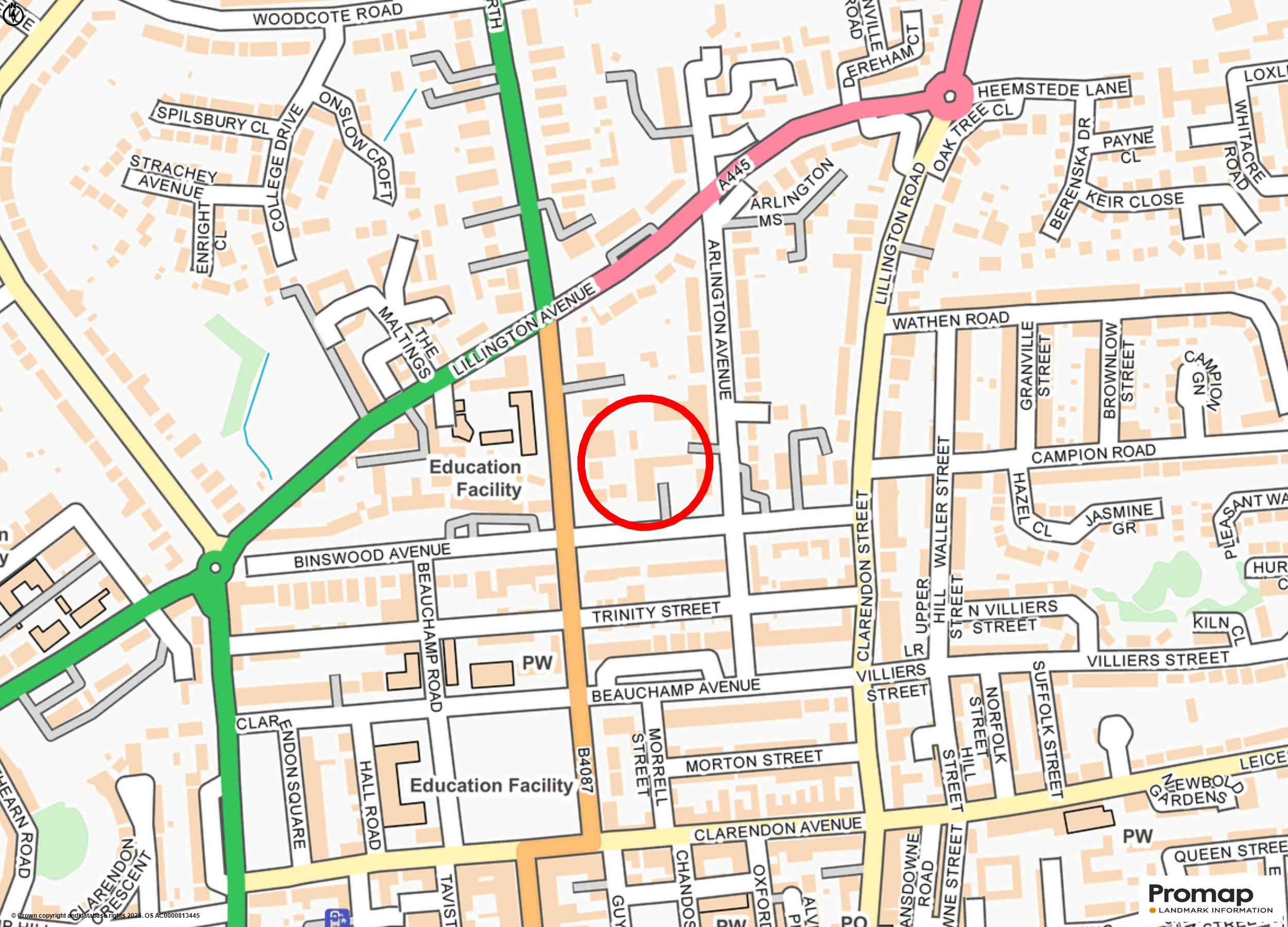 1 bedroom flat for sale, Oakfield House Binswood Avenue, Leamington Spa, CV32