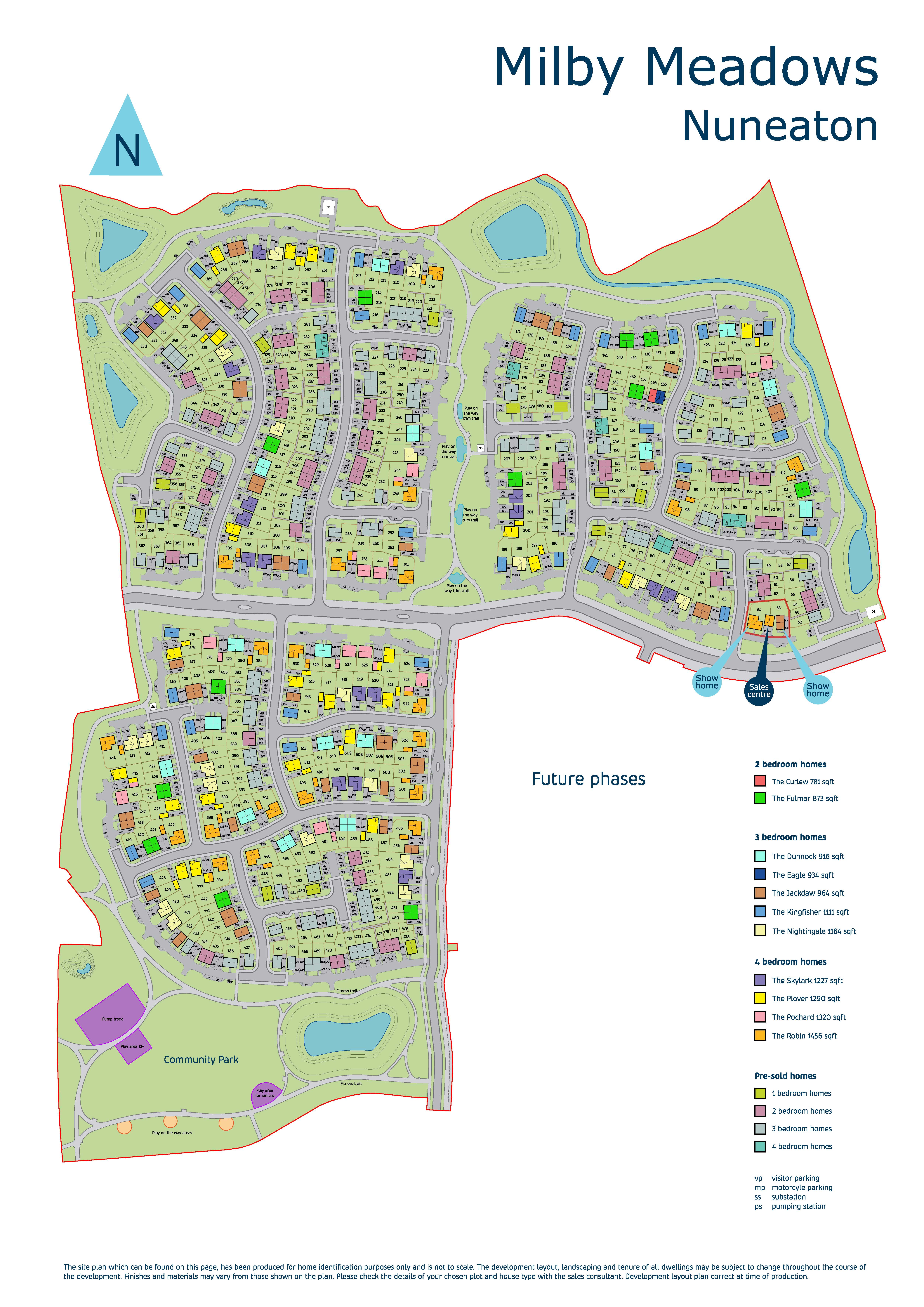 Floorplan, 3 bedroom detached house for sale, Plot 319 (THE NIGHTINGALE, Nuneaton, CV11