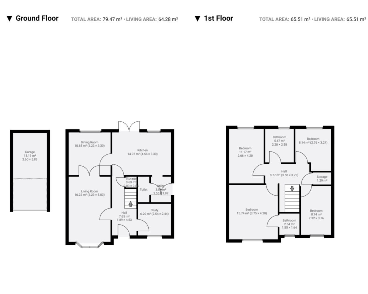 Floor plan, 4 bedroom detached house for sale, Bourchier Close, Coventry, CV4