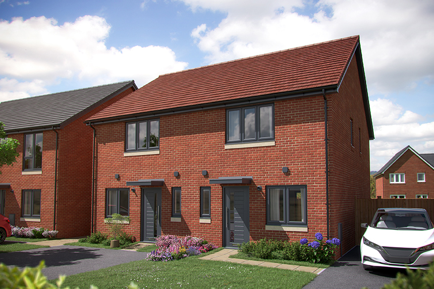 2 bedroom semi detached house for sale, PLOT 110, Nuneaton, CV11